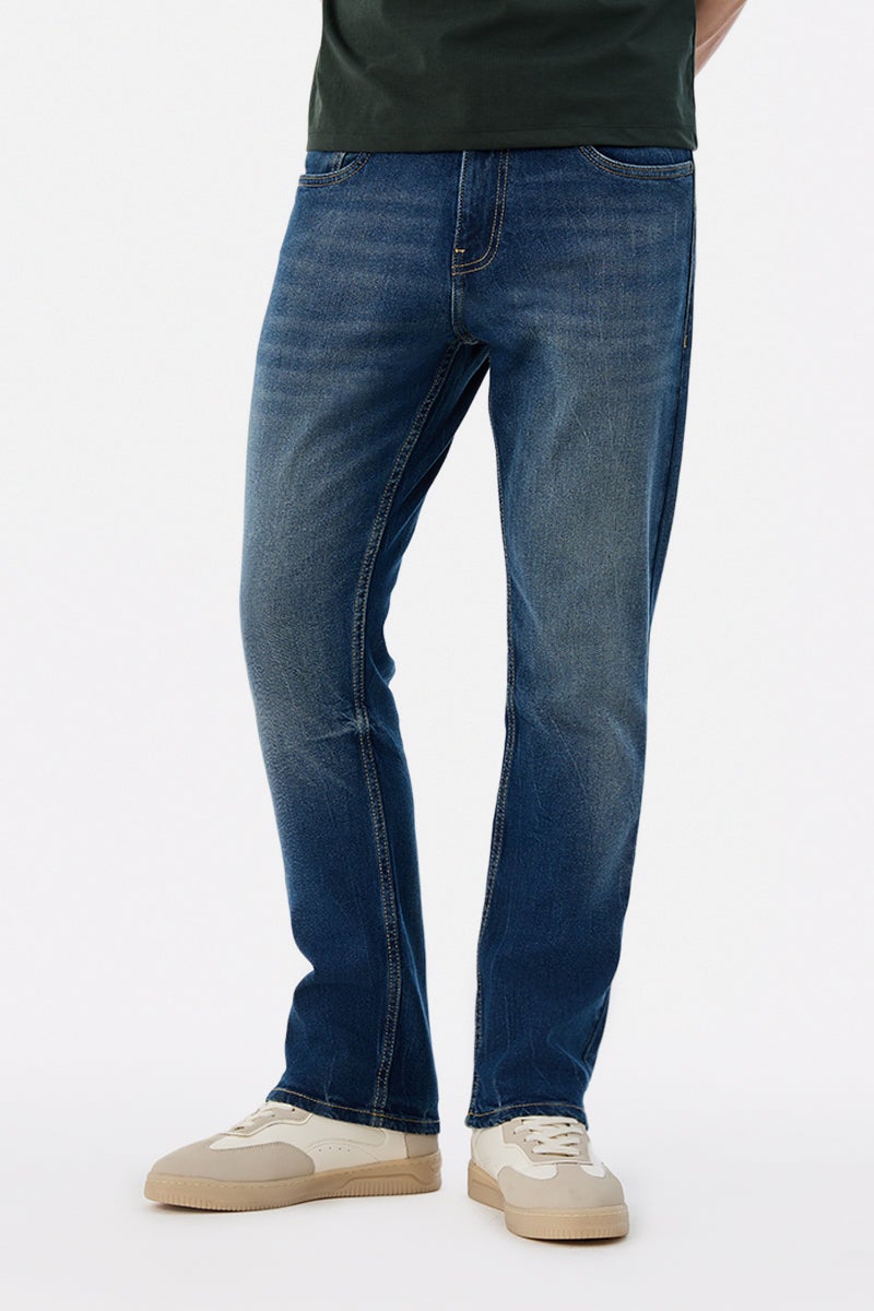 SNITCH Comfort Fit Washed Jeans - Image 1